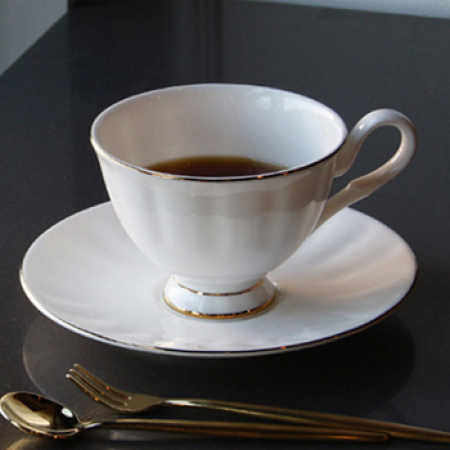 본차이나 앤틱 골드라인 2인 커피잔 세트 #3