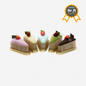 송월 베이커리 수건 삼각 조각 케익 고리 주방 타올