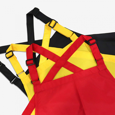 카페 바리스타 업소용 서빙 버클 X자형 패턴 방수 앞치마 (소) [국내 제작] #3