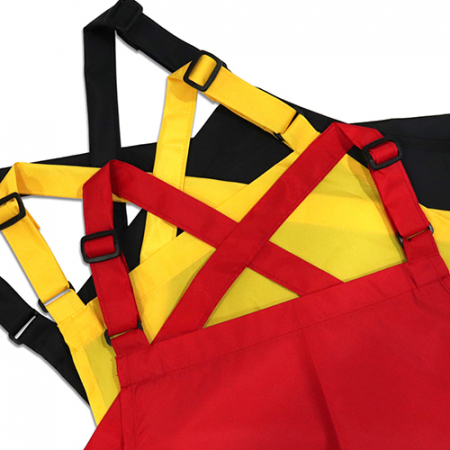 카페 바리스타 업소용 서빙 버클 X자형 방수 앞치마 (대) [국내 제작] #4