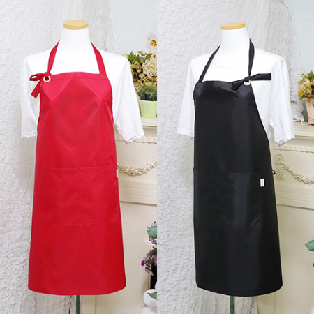 카페 바리스타 업소용 서빙 목끈형 방수 앞치마 (대) [국내 제작] #2