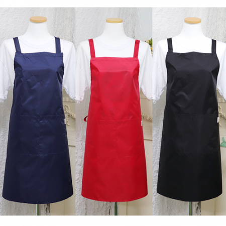 카페 바리스타 업소용 서빙 X자형 방수 앞치마 (대) [국내 제작] #2