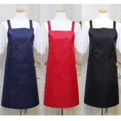 카페 바리스타 업소용 서빙 X자형 방수 앞치마 (대) [국내 제작]