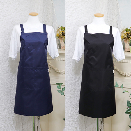 카페 바리스타 업소용 서빙 X자형 방수 앞치마 (소) [국내 제작] #3