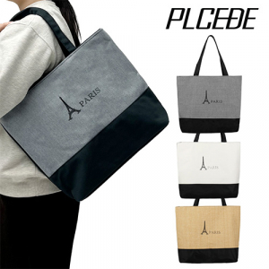 플씨드 투톤 에코백 3컬러 1P