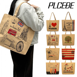 플씨드 베이지 에코백 8종류 1P