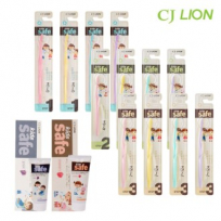라이온 키즈세이프티 치약 딸기90g / 치약포도90g / 키즈세이프티 칫솔 step1 (1입) / 칫솔step2 (1입) / 칫솔step3 (1입)