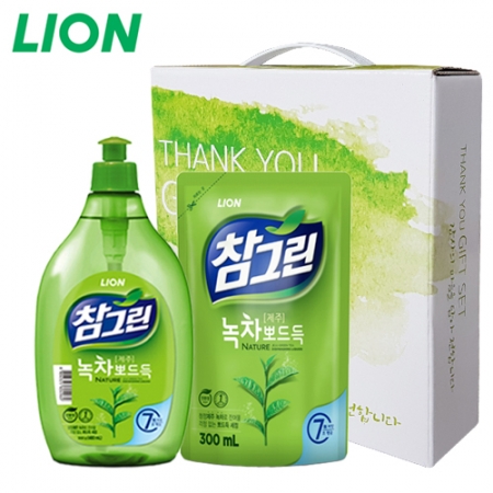 참그린 녹차 뽀드득 2개 선물세트 #2