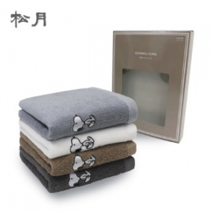 [송월타올] 스누피 리버타올 2매입 세트 (150g)