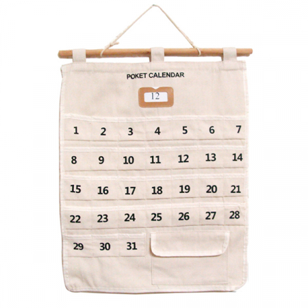 용돈달력 약달력 광목천달력 #2