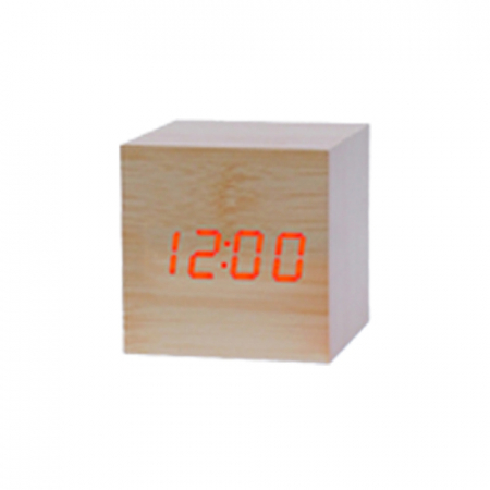 LED 시계 (연브라운) 탁상시계 인테리어 시계 #2