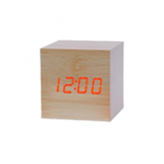 LED 시계 (연브라운) 탁상시계 인테리어 시계