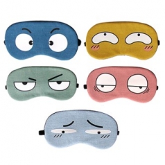 눈모양 수면 안대 찜질기능 냉온 찜질