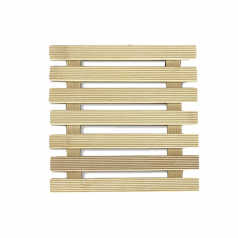 사각 대나무 냄비받침대 냄비받침