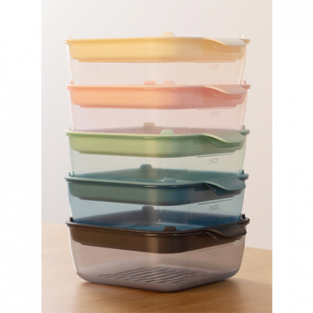 채널앤쿡 밀폐용기 냉장고 정리 용기 5p세트 #4