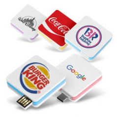 ALIO 스핀 스퀘어 USB OTG 메모리 8G