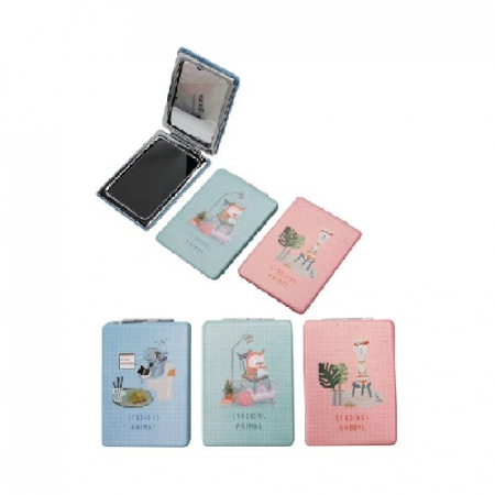 사각 컴팩트 캐릭터 휴대용 거울 #3