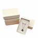 작은이미지: 민자 아이보리 목걸이 케이스 선물포장 상자 b0797 #2