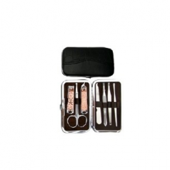 사각 실버 미용 네일세트 7P 고급 금색 손톱깍이