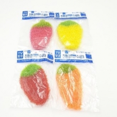 아크릴 딸기 수세미 수공예 설거지 주방 식당 음식점