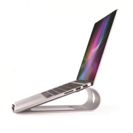 모던오피스 스틸 곡선 노트북 필수 거치대 CA144 #2