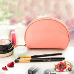 에코라이프 라운드 디테일 커버 다용도 풍성 파우치 CAH271