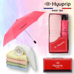 협립 3단 초 미니 마시멜로 완전 자동우산 1P + 마시멜로 타올 1P 세트