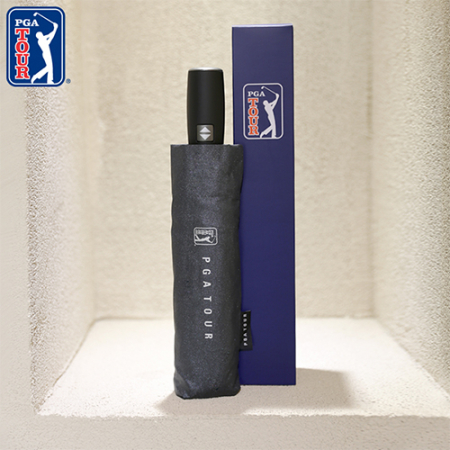 PGA 3단 7K 완전자동 블랙 메탈 우산 #2