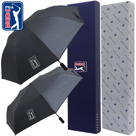 PGA 2단 자동 / 3단 완전자동 블랙 메탈 우산 세트 #2