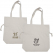 드림 복주머니 에코백(미색) - 중