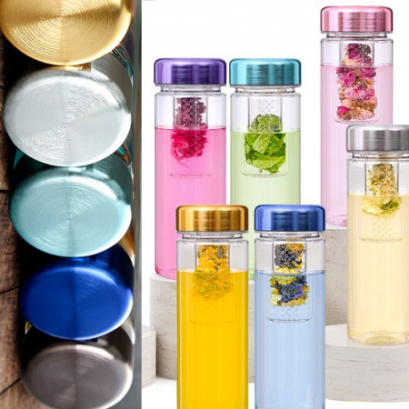 (H- 079) 차망 포함 메탈 보틀 (트라이탄) 500 #2