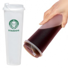 (H- 081) 대용량 리유저블 테이크아웃 리필컵 850ml