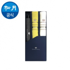 송월 타올우산세트 16 (CM 3단 폰지우산1 + CM 센치40 타올2)