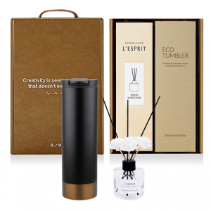 레스쁘리 고급 디퓨저 세트 R (디퓨저 120ml + 벅스로얄 텀블러 500ml)