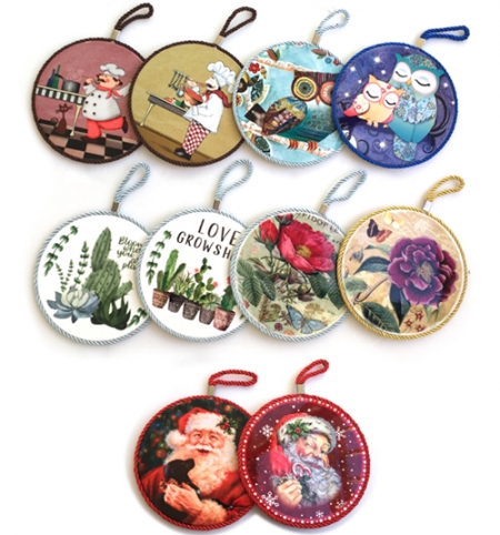 도자기 냄비받침대 10종 #2