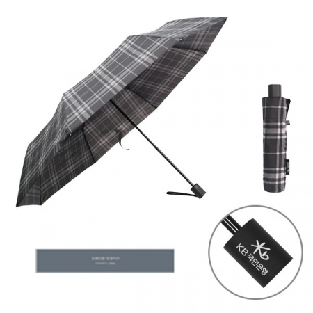 송월  SWU 3단 뉴모던 체크 우산 #2
