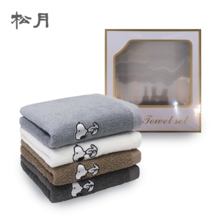 [송월타올] 스누피 리버 세면타올 3매입 세트 (150g) #2