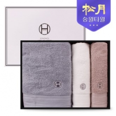 송월 클래식 바스타올 + 세면타올 3P 선물세트