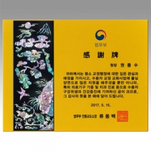 감사패 자개 [NA021-B] WSGD