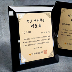 감사패 회사공로패 [NA029] WSGD