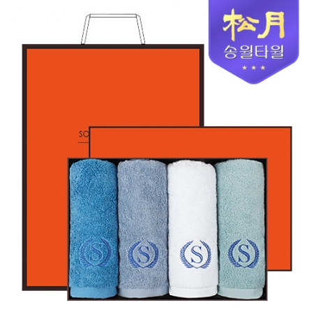 [송월타올] 향균 슈퍼 클래스 A70 170g 4P 타올세트 #2