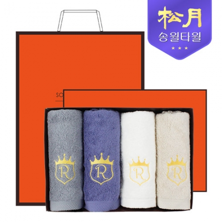 [송월타올] 로얄 클래스 R60 4P 타올세트 #2