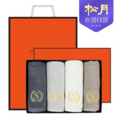 [송월타올] 슈퍼 클래스 S50 4P 타올세트