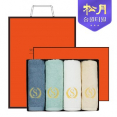 [송월타올] 슈퍼 클래스 S30 4P 타올세트