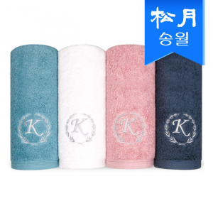 [송월타올] 카이저 40수 코마사 180g 세면 타올 s