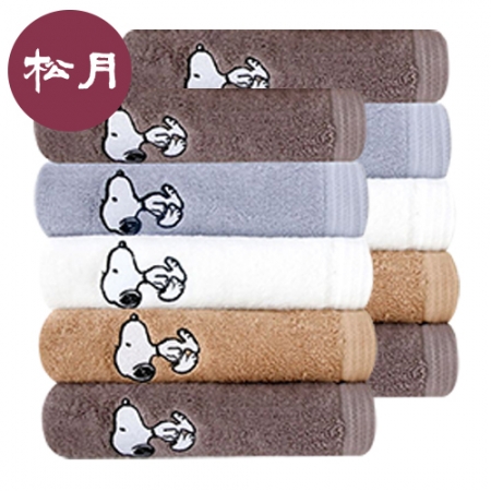 [송월타올] 스누피 미유 베이직 30수 타올 150g #2