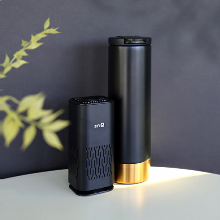 레스쁘리 고급 세트 GGGG (차량용 미니 공기 청정기 + 벅스로얄 텀블러 500ml) #3