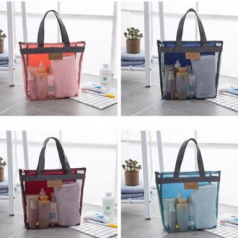 메쉬 망사 가방, 메시 가방, 매쉬 비치백 // 인쇄 가능