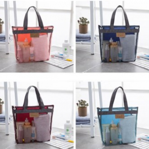 메쉬 망사 가방, 메시 가방, 매쉬 비치백 // 인쇄 가능