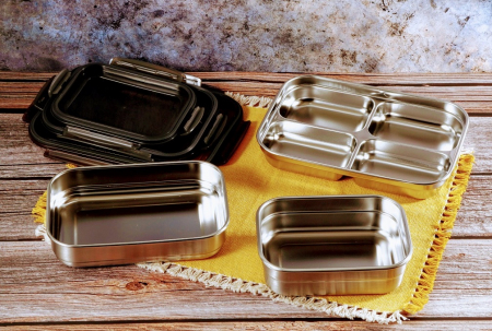 스텐 밀폐 도시락셋트 #4